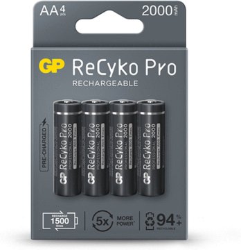 shumee Profesionalne polnilne baterije | AA | 2000 mAh