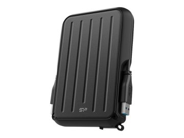 shumee Prenosni trdi disk Silicon Power | Armor A66 | 4000 GB | USB 3.2 Gen 1 | Črne barve