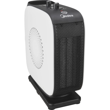 shumee Midea kompaktni PTC ventilatorski grelec | NTY15-19CA | Ventilatorski grelec | 1500 W | Število stopenj moči 2 | Primerno za prostore do 10 m² | Bela/črna