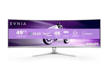 shumee 49M2C8900L/00 | 49" | OLED | 32:9 | 144 Hz | 0,03 ms | 5120 x 1440 slikovnih pik | 2 vhoda HDMI | 24-mesečna garancija