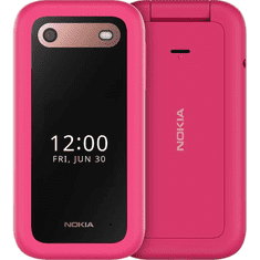 shumee Nokia | 2660 DS | Pop Pink | 2,8" | TFT LCD | 48 MB | 128 MB | Dvojna SIM | Nano-SIM | 3G | Bluetooth | 4.2 | Različica USB microUSB 2.0 | Vgrajena kamera | Ločljivost glavne kamere 0,3 MP | 1450