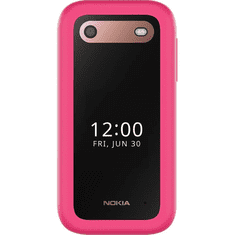 shumee Nokia | 2660 DS | Pop Pink | 2,8" | TFT LCD | 48 MB | 128 MB | Dvojna SIM | Nano-SIM | 3G | Bluetooth | 4.2 | Različica USB microUSB 2.0 | Vgrajena kamera | Ločljivost glavne kamere 0,3 MP | 1450