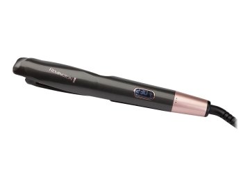 shumee Likalnik las Remington Curl and Straight Confidence | S6606 | Keramični grelni sistem | Temperatura (min.) 150 °C | Temperatura (maks.) 230 °C | Število stopenj gretja 5 | Črna
