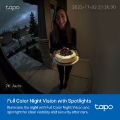shumee Kamera za video domofon TP-LINK | Tapo D210 | 3MP | 1,18 mm/F1,8 | IP65 | H.264 | Micro SD, max 512