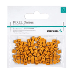 shumee Deepcool PIXEL serija - Dekorativni končni pokrovčki za sistemske omare | 0,54 cm x 0,54 cm x 0,4 cm | 9,8 g
