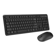 shumee Asus CW100 | Komplet tipkovnice in miške | Brezžična | ZDA | Črna