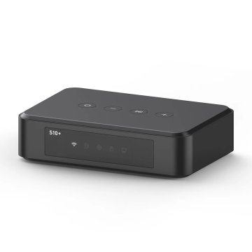 shumee Arylic S10+ WiFi glasbeni pretakalnik, črne barve