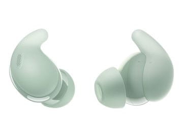 shumee Brezžične slušalke Sony WF-LS910N LinkBuds Fit z odpravljanjem šumov, zelene | Sony