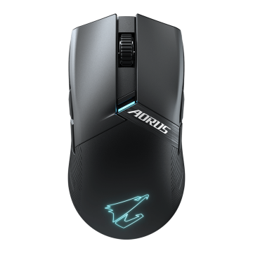shumee Gigabyte AORUS M6 | Igralna miška | USB Type-C/2,4 GHz | Mat črna