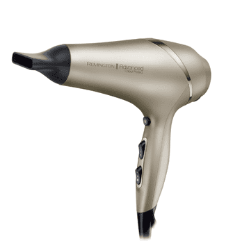 shumee Remington Advanced Color Protect sušilnik za lase | AC8605 | 2300 W | 3 temperaturne nastavitve | Ionizator | Difuzor | Zlat