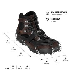 shumee NC1717 ČIERNEJ MAČKY VEĽKOSŤ XL NILS CAMP