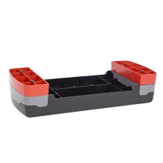 shumee AS003 AEROBIC STEP HMS (čierna - červená)