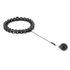 HMS HHW01 HULA HOOP ČRNEGA OBROČA Z UTEŽO