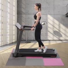 shumee MP10 MULTIBALENIE OCHRANNÁ PODLOŽKA NA SKLADANCE VOĽNE SIVÁ-RUŽOVÁ-STREDNE SIVÁ 60x60x1,0 CM (SADA 9 KS) ONE FITNESS