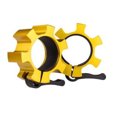 shumee ZG1500 OBJÍMKY S ČEĽUSŤOVÝMI ZÁVINKAMI HMS (zlaté) 2 ks