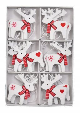 shumee Leseni božični okraski za božično drevo, komplet