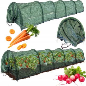 shumee VRTNI PREDOR Mini vrtni rastlinjak za gojenje RASTLIN, gredica 3 m