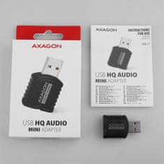 shumee AXAGON | ADA-17 USB - HQ Mini Audio Adapter