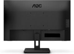 shumee AOC 24E3UM 23,8” 1920x1080/300 cd/m²/4 ms/DisplayPort HDMI izhod za slušalke, črna