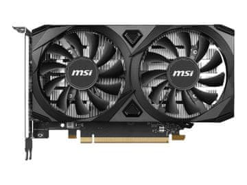 shumee MSI GeForce RTX 3050 VENTUS 2X E 6G OC | NVIDIA | 6GB | NVIDIA GeForce RTX 3050 | GDDR6 | Število HDMI vrat: 2 | PCI Express Gen 4 x16 (uporablja x8)