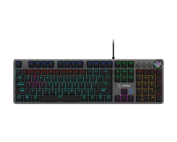 shumee MSI FORGE GK310 | Igralna tipkovnica | Žična | ZDA | Rdeča stikala