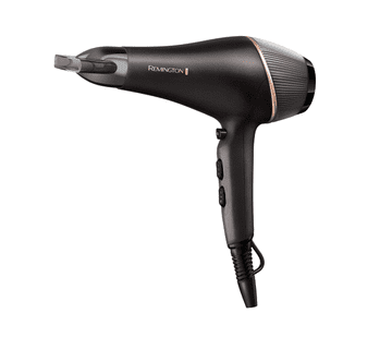 shumee Sušilnik za lase Remington Copper Radiance | AC5700 | 2200 W | 3 nastavitve temperature | Funkcija ionizacije | Difuzor | Črna