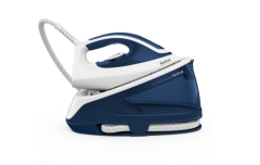 shumee TEFAL | Parna postaja Express Essential | SV6116E0 | 2200 W | 1,4 l | 5 do 6 barov | Samodejni izklop | Funkcija navpičnega izpusta pare | Funkcija čiščenja vodnega kamna | Bela/modra