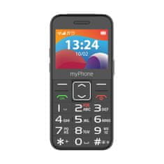 shumee myPhone HALO 3 LTE (črna) ena SIM kartica 2,31"" IPS 240x320/128 MB/64 MB RAM/SD kartica/4G LTE