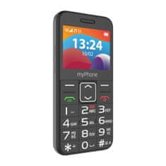shumee myPhone HALO 3 LTE (črna) ena SIM kartica 2,31"" IPS 240x320/128 MB/64 MB RAM/SD kartica/4G LTE