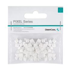 shumee Deepcool PIXEL serija - Dekorativni končni pokrovčki za sistemske omare | 0,54 cm x 0,54 cm x 0,4 cm | 9,8 g
