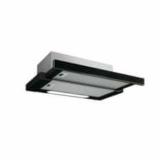 shumee Elica | Napa | ELITE14 LUX BL/A/60 | Teleskopska | Razred energijske učinkovitosti D | Širina 60 cm | 368 m³/h | Pritisni gumbi | LED | Črna