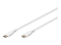 shumee Silikonski priključni kabel Digitus | AK-300341-020-W | USB-C je USB-C