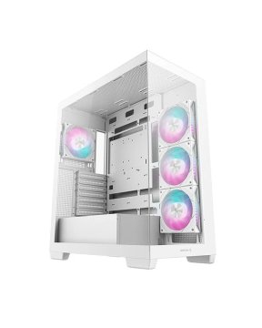 shumee Deepcool CG580 4F WH | Bela | Srednji stolp | Napajalnik priložen Ne | ATX PS2