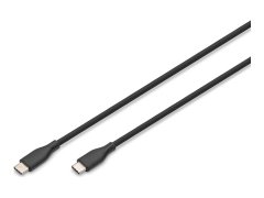 shumee Digitus USB-C silikonski priključni kabel, 1 m | AK-300341-010-S