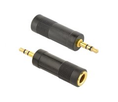 shumee Cablexpert avdio adapter s 6,35 mm ženskega na 3,5 mm moškega priključka | A-6.35F-3.5M