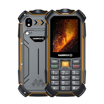 shumee Hammer Boost 2 LTE | Črna | 2,4" | IPS | 64 MB | 128 MB | Dvojna SIM kartica | 3G | Ločljivost glavne kamere 2 MP | 3500 mAh