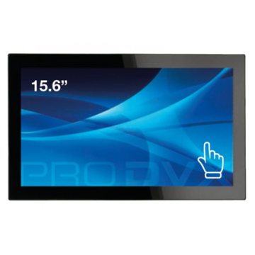 shumee ProDVX | Monitor na dotik | TMP-15 | 15,6" | 330 cd/m² | Zaslon na dotik | 160° | 160°
