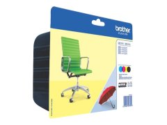shumee Brother LC229XLVALBP | Kartuša s črnilom | Črna, cijan, magenta, rumena