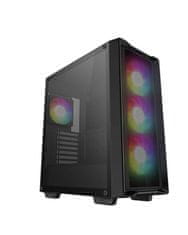 shumee Deepcool CC560 MESH V2 | Črna | Srednji stolp | Napajalnik priložen Ne | ATX PS2