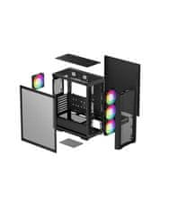shumee Deepcool CC560 MESH V2 | Črna | Srednji stolp | Napajalnik priložen Ne | ATX PS2