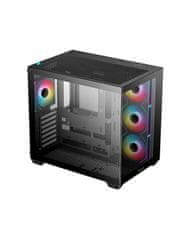 shumee Deepcool CG530 4F | Črna | Srednji stolp | Napajalnik priložen Ne | ATX PS2