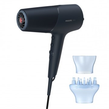 shumee Philips | Sušilnik za lase | BHD512/00 Serija 5000 | 2300 W | Število temperaturnih nastavitev: 6 | Ionizacija | Difuzor | Modrozelena