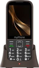 shumee myPhone Halo 4 Plus LTE Praline Collection | Rjava | 3,5" | IPS | 48 MB | 128 MB | Dvojna SIM kartica | MicroSD | 3G | Bluetooth | Ločljivost glavne kamere 2 MP | 2500 mAh
