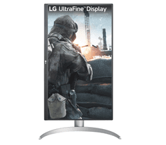 shumee LG 27UP650K-W | 27" | IPS | UHD | 16:9 | 60Hz | 5ms | 3840 x 2160 slikovnih pik | 400 cd/m² | Količina HDMI vhodov: 2