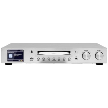 shumee TechniSat Digitradio 143 CD DAB+ sprejemnik srebrne barve