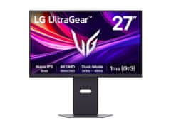 shumee LG 27G850A-B 27""Nano IPS/3840x2160/HDMI, DisplayPort, izhod za slušalke, črne barve