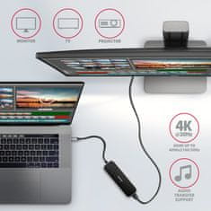 shumee AXAGON SuperSpeed USB-C kombinirani 6-v-1 vozlišče | HMC-6H4A