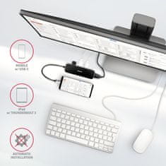 shumee AXAGON SuperSpeed USB-C kombinirani 6-v-1 vozlišče | HMC-6H4A