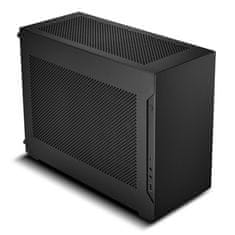 shumee Lian Li DAN ohišja A4-H2O X4 Mini-ITX Gehäuse, PCIE4.0 Riserkabel - črna | Lian
