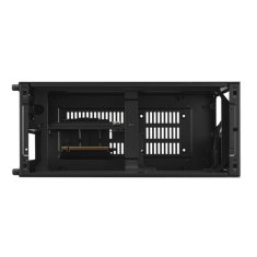 shumee Lian Li DAN ohišja A4-H2O X4 Mini-ITX Gehäuse, PCIE4.0 Riserkabel - črna | Lian